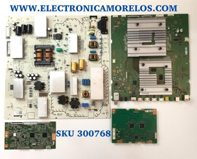 KIT DE TARJETAS PARA TV SONY / MAIN A5027249A 484 / 1-010-115-21 / FUENTE 1-006-133-23 / AP-P321AM / 100613323 / T-CON 34291100C / TD-0001 / LED DRIVER A-5026-322-A / 1-006-902-11 / A5026322A 554 / PANEL YDBM075DCS11 / MODELO XR-75X90J / XR75X90J
